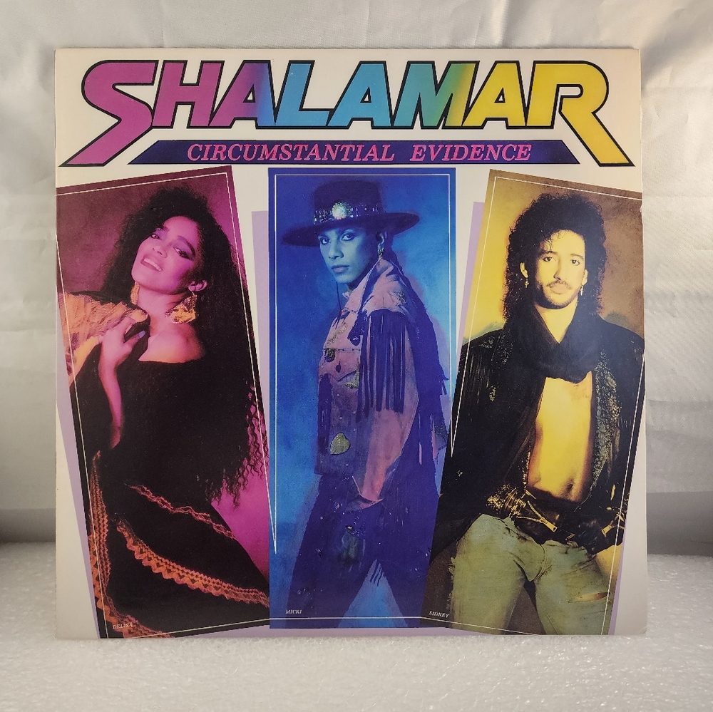 1987 Shalamar Circumstantial Evidence LP Album Vinyl Record Solar Records